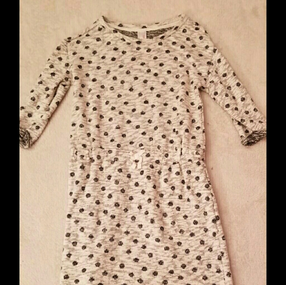 Black Polka-dot Dress